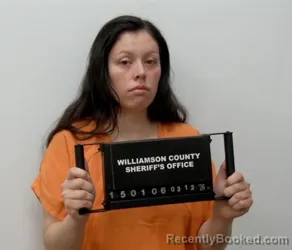 Mugshot of FELICIA JUSTINE MEDINA booked in Williamson County, Illinois on March 13, 2026