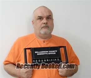 Booking photo from Williamson County, Illinois