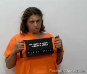 Mugshot of Lindsey Kay Emery booked in Williamson County, Illinois on August 27, 2026