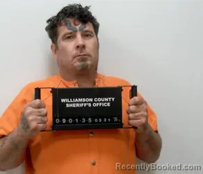 Mugshot of RYAN MICHAEL DAVIS booked in Williamson County, Illinois on March 31, 2026