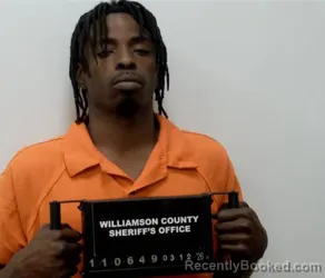 Mugshot of ANTONIO DEANDRE AVANT booked in Williamson County, Illinois on March 12, 2026