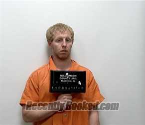 Booking photo from Williamson County, Illinois