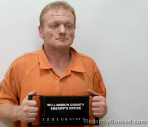 Booking photo from Williamson County, Illinois