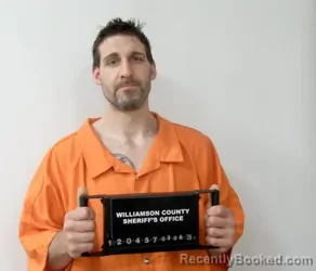 Mugshot of NICHOLAS DANIEL OCONNOR booked in Williamson County, Illinois on March 6, 2026