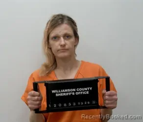 Mugshot of RUBY VICTORIA PURNELL booked in Williamson County, Illinois on March 26, 2026