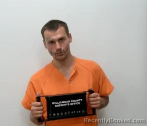 Mugshot of HUNTER HAZE HASTINGS booked in Williamson County, Illinois on April 16, 2026