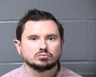 Mugshot of SEAN EDWARD LENCKUS booked in Woodford County, Illinois on April 24, 2026