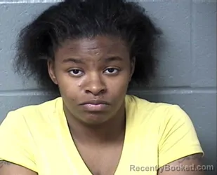 Mugshot of DONTAESHYA T HOLMS booked in Woodford County, Illinois on April 26, 2026