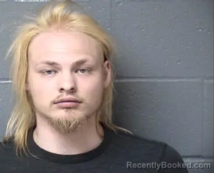 Mugshot of CARTER GLENN SEYBOLD HACKER booked in Woodford County, Illinois on April 28, 2026