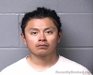 Mugshot of BRANDON SAAVEDRA-SONTOS booked in Woodford County, Illinois on May 8, 2026