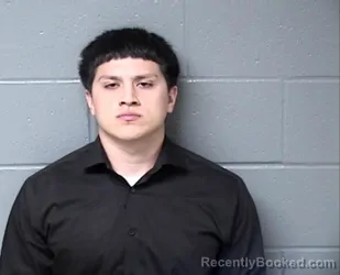 Mugshot of ANGELO J GARCIA booked in Woodford County, Illinois on May 15, 2026