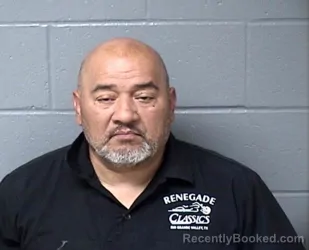 Mugshot of RUBEN OLIVARES booked in Woodford County, Illinois on June 18, 2026