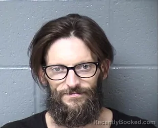 Mugshot of JESSE L MANUEL booked in Woodford County, Illinois on July 29, 2026