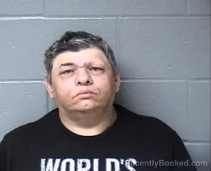 Mugshot of Mario A Carrano booked in Woodford County, Illinois on August 21, 2026