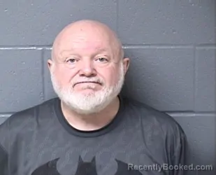 Mugshot of Lex R Peavler booked in Woodford County, Illinois on October 10, 2026