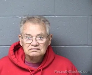Mugshot of Dennis W Ward booked in Woodford County, Illinois on October 19, 2026