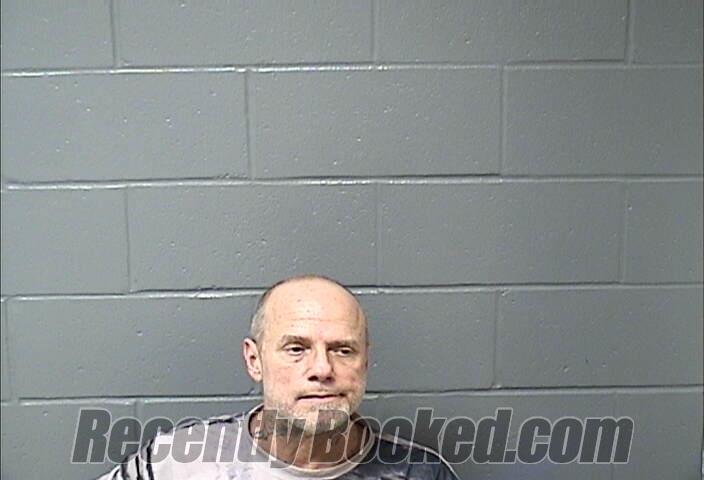 Booking photo from Woodford County, Illinois