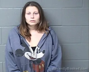 Mugshot of ALEXANDRA LARISSA MARIE HOFF booked in Woodford County, Illinois on April 8, 2026