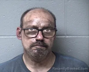 Mugshot of KEVIN J ALESHIRE booked in Woodford County, Illinois on May 7, 2026