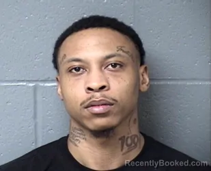 Mugshot of DIQUAN MORRIS booked in Woodford County, Illinois on April 26, 2026