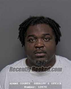 Booking photo from Adams County, Indiana