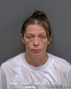 Mugshot of CRYSTAL COLLEEN SWYGART booked in Adams County, Indiana on March 30, 2026