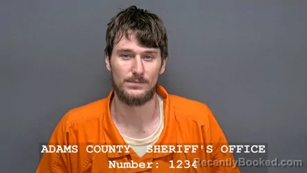 Booking photo from Adams County, Indiana