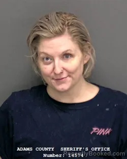 Mugshot of Randi Nicole Compton booked in Adams County, Indiana on September 6, 2026