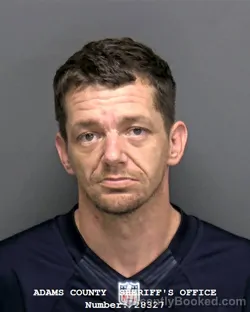 Mugshot of ANTHONY NATHAN HINES booked in Adams County, Indiana on April 3, 2026