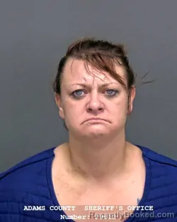 Mugshot of Kendra Lyn Louie Williams booked in Adams County, Indiana on September 4, 2026