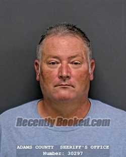 Booking photo from Adams County, Indiana