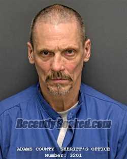 Booking photo from Adams County, Indiana