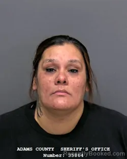 Mugshot of AMANDA LYNN MENDOZA booked in Adams County, Indiana on June 29, 2026