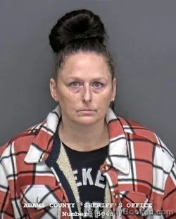 Mugshot of ANGELA MARIE COLE booked in Adams County, Indiana on March 19, 2026