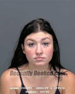 Booking photo from Adams County, Indiana