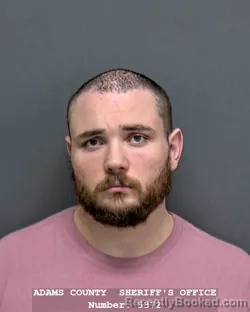 Mugshot of BENJAMIN JOSEPH SPANNAN booked in Adams County, Indiana on April 25, 2026