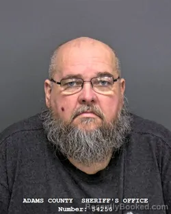 Mugshot of DAVID W BOYLE booked in Adams County, Indiana on May 1, 2026