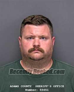 Booking photo from Adams County, Indiana