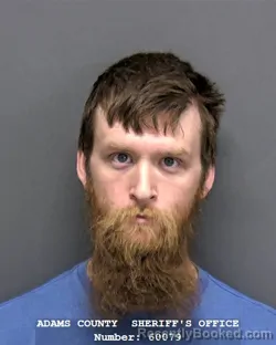 Mugshot of JERRY LEE STEINER booked in Adams County, Indiana on April 3, 2026