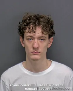 Mugshot of GAVIN ALLEN THOMPSON booked in Adams County, Indiana on March 24, 2026