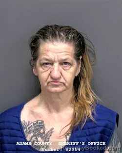 Mugshot of MELISSA DIANE MOHAMED booked in Adams County, Indiana on March 21, 2026