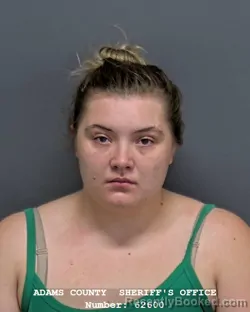 Mugshot of TULISA JUNIELLE OWEN TARR booked in Adams County, Indiana on March 21, 2026