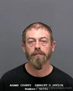 Mugshot of GREGORY GEORGE HUFFMAN booked in Adams County, Indiana on March 19, 2026