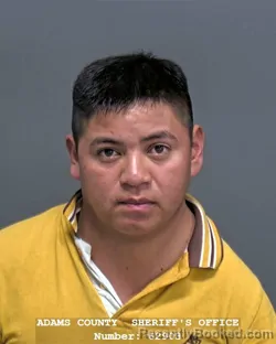 Mugshot of JOSUE JOEL JACOBO JIMENEZ booked in Adams County, Indiana on March 26, 2026