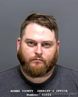 Mugshot of MICHAEL JAMES HUEY booked in Adams County, Indiana on April 2, 2026