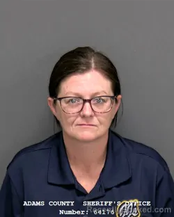 Mugshot of KRISTY LYNN RUDD booked in Adams County, Indiana on June 25, 2026