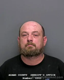Mugshot of JASON MICHAEL LYKINS booked in Adams County, Indiana on June 18, 2026