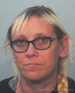 Mugshot of Kelly Michelle Johnson booked in Allen County, Indiana on March 16, 2026