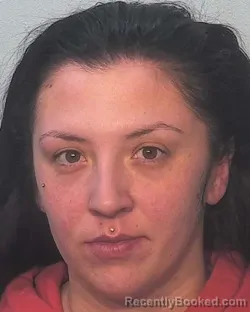 Mugshot of Kaitlin Rose Jones booked in Allen County, Indiana on March 12, 2026