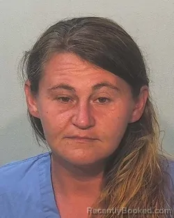 Mugshot of Danielle Leigh Blanchard booked in Allen County, Indiana on July 13, 2026